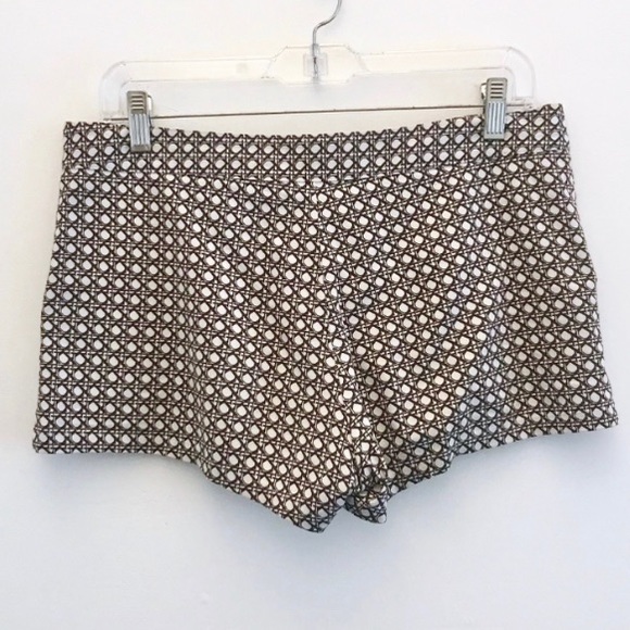 DVF Diane Von Furstenberg Brown White Silk Designer - Picture 4 of 4